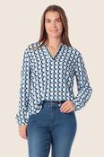 Gerry Weber N61001 Printed Blouse • Pauls of Kilkenny image