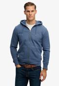 Superdry M2014128A Essential Logo Half Brushed Zip Hoodie • Pauls of Kilkenny