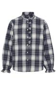Pulz Jeans 50210941 PZKAMMA LS FRILL SHIRT • Pauls of Kilkenny image