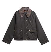 Barbour LWX1581 ICONS TARTAN COLLAR SPEY WAX JACKET • Pauls of Kilkenny image
