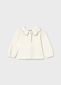Mayoral 2.114 L/s polo w/ wave collar • Pauls of Kilkenny image