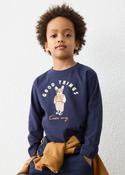 Mayoral 4.021 l/s dog print t-shirt • Pauls of Kilkenny image