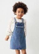 Mayoral 4.910 Embroidered overall dress • Pauls of Kilkenny image