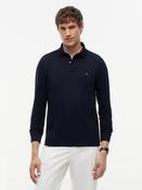 Tommy Hilfiger MW0MW33191 L/S Tipped Slim Fit Polo • Pauls of Kilkenny image
