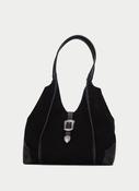 Hispanitas BI264939 SUEDE-I26 Shoulder Bag • Pauls of Kilkenny image