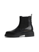 Tommy Hilfiger FW0FW09559 Th Emboss Grain Leather Ankle Boot • Pauls of Kilkenny image