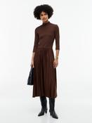 Tommy Hilfiger WW0WW46138 Slim 5X2 Rib Mix Midi Dress • Pauls of Kilkenny image