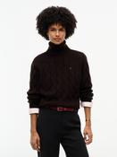 Tommy Hilfiger WW0WW46791 Soft Wool Cable Roll Sweater • Pauls of Kilkenny