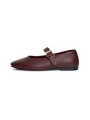 Tommy Hilfiger FW0FW09684 Th Buckle Leather Flat • Pauls of Kilkenny image