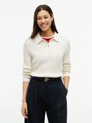Tommy Hilfiger WW0WW52222 LS Polo Cable Sweater • Pauls of Kilkenny image