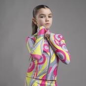 Bonini BNA715 Printed Zip Up Top • Pauls of Kilkenny image
