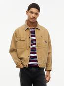 Tommy Jeans DM0DM23520 TJM Cord Collar Canvas Jacket • Pauls of Kilkenny image
