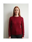 Scorzzo 0226228 PERKINS-NECK TEXTURED SWEATER • Pauls of Kilkenny image