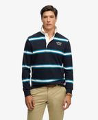 Superdry M1110479A Vintage Athletic Stripe Rugby • Pauls of Kilkenny image
