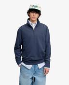 Superdry M2014700A Essential Serif Logo Half Zip • Pauls of Kilkenny image