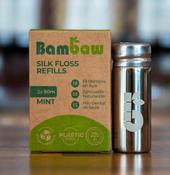 Bambaw Natural Floss Silk Spearmint (in Jar or Refill)
