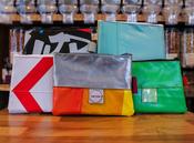 Inflatable Amnesty Upcycled Pouch
