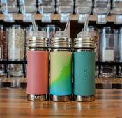 Pura Stainless Steel Kids Straw Bottles 325ml image