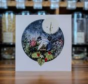 Strawberry Moon Card by Enagh Farrell image
