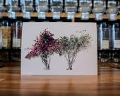 Two Hawthorns Card by Enagh Farrell