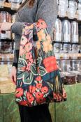 Upcycled Fabric Shopping Bag