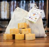 Hanna's Bees Beeswax Tealight Candles