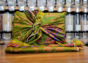 Reusable Silk Saari Furoshiki Wrap