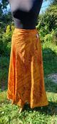 Silk wrap skirt onesize image