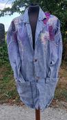 Vintage 80s Embellished Denim Jacket image