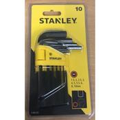 Stanley 10pce Allen Key set image