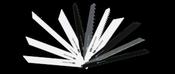 Recipro saw Blades.Bi-Metal ,Woodcutting PK5,10-100mm.Blade length 130mm,6tpi,S611DF image