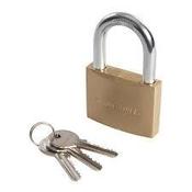 Silverline Brass Padlock 60mm image