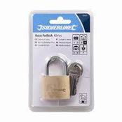 Silverline Brass Padlock 40mm image