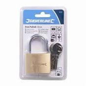 Silverline Brass Padlock 50mm image
