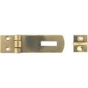 Brass Hasp &amp; Staple 2 1/2"