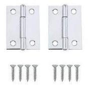 2" Steel Butt Hinges Pair image