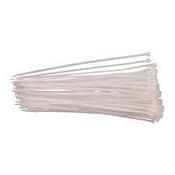 150mm x 3.6mm White Cable Ties (100) image