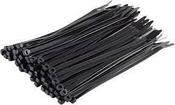 200mm x 4.8mm Black Cable Ties (100) image
