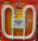 2D 16w 2pin Bulb