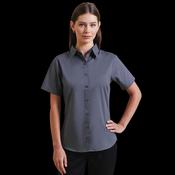 Women's short sleeve poplin blouse - Personalised Gift image