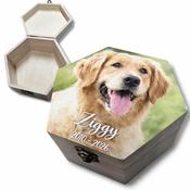 Wooden Pet Memory Box - Personalised Gift image