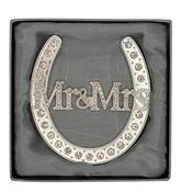 Mr &amp; Mrs Wedding Horseshoe