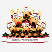 Ceramic Reindeer Table Topper - 6 - Personalised Gift
