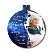 Rose Memorial Photo Decoration - Personalised Gift image
