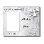 Silver Anniversary - Wedding Frame - Personalised Gift