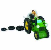 Green Tractor Wedding Cake Toppers, Personalised Gift