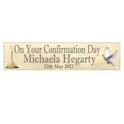 Confirmation Banner, Personalised Gift