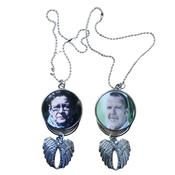 Angel Wings Car Ornament, Personalised Gift image