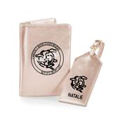Boutique Travel Set with Stamp, Personalised Gift