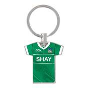 Limerick Jersey Keyring, Personalised gift